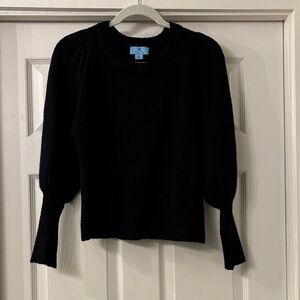 CeCe Black Knit Sweater
